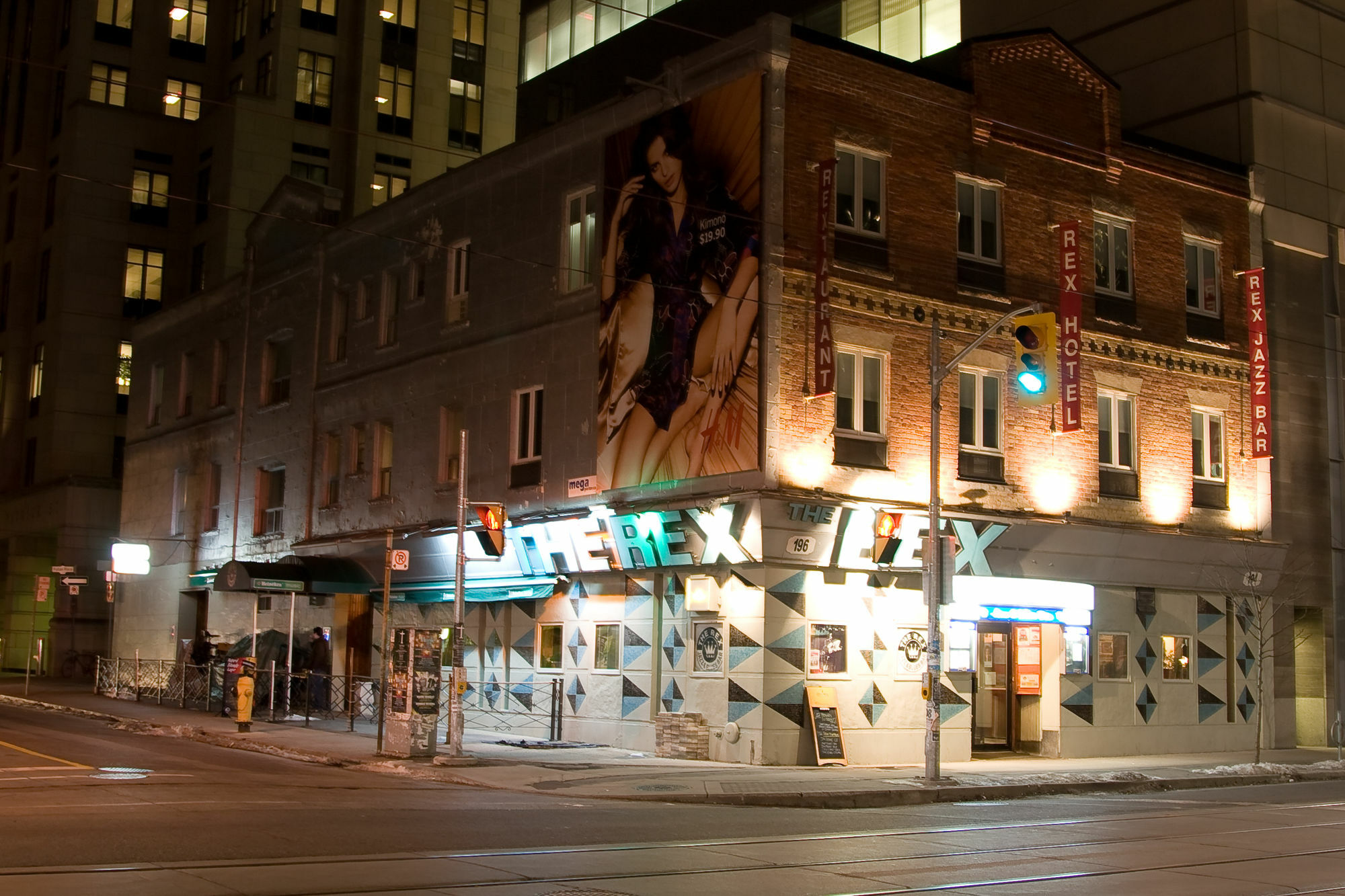 טורונטו The Rex Hotel Jazz & Blues Bar מראה חיצוני תמונה